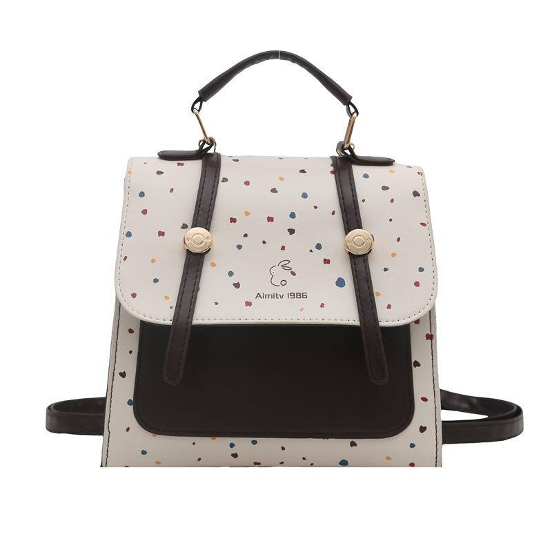 Niche Design Bag Women's 2025 New Backpack Casual Spring Foreign Style Student Commuting Shoulder Handbag No