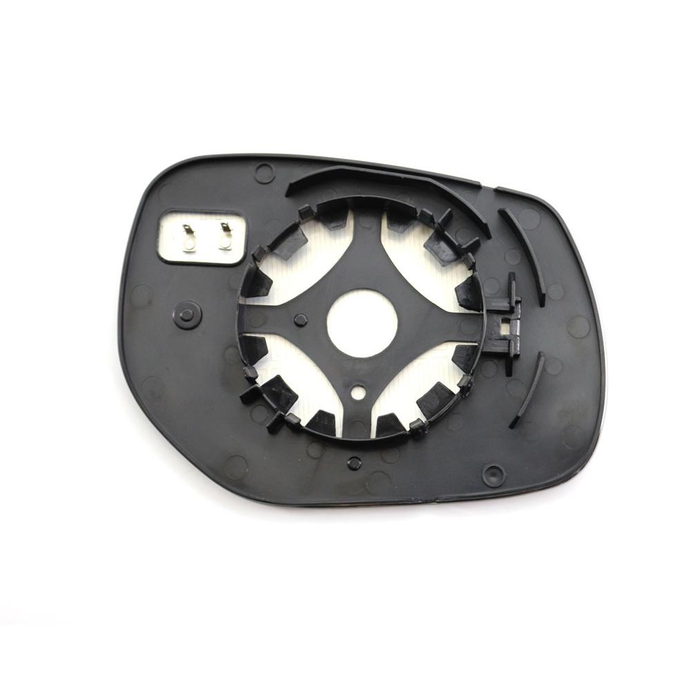 Left Side Heated Mirror Glass w/ Base Plate For 15-18 Infiniti Q50 Q60 Q70 QX30