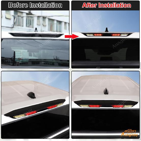 Aunginsy Third Brake Light Cover - Compatible with Toyota Tundra 2022-2025 - High-position Center Light Shell Cover - Protects High Mount Stop Lamp