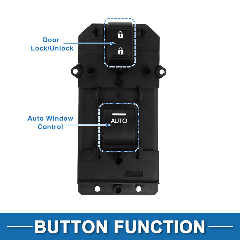 X Autohaux Front Right Power Window Switch for Honda Accord Odyssey Elysion No.35760T2AD21
