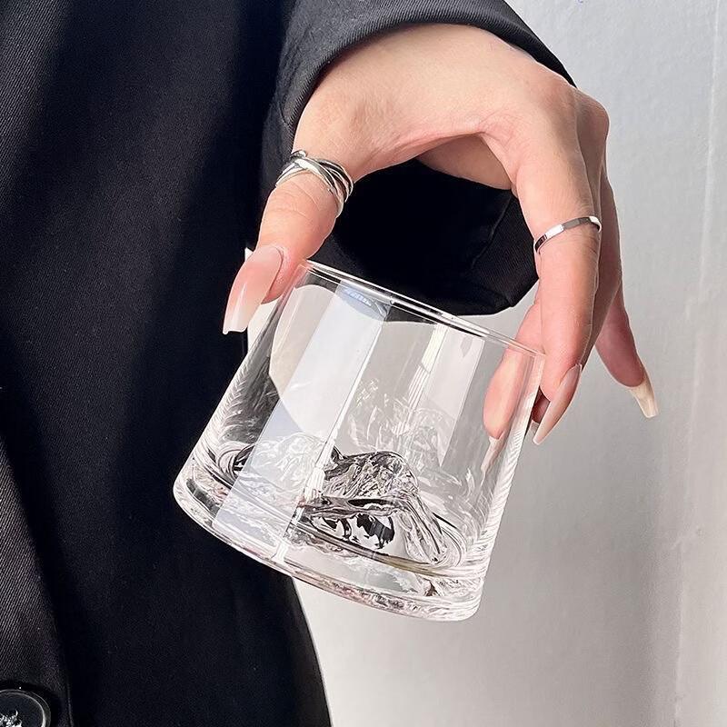 OLOEY Iceberg Mountain Glass Cup Set