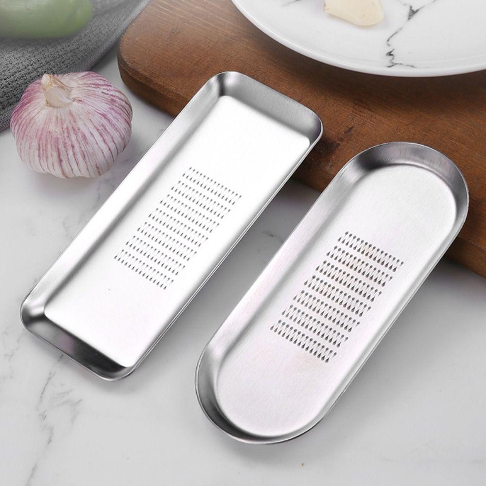 304 Stainless Steel Wasabi Crusher Manual Ginger Grater Garlic Mill Tool  Complementary Food