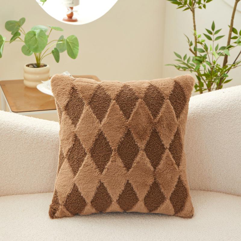 

43*43cm Home Decor Soft Pillowcase Cushion Cover Throw Pillow Cover Living Room Bedroom Sofa Xmas House Accessories 43x43cm