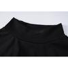 Ärmelloses, schmales, geschlitztes Midikleid mit Rundhalsausschnitt für Damen