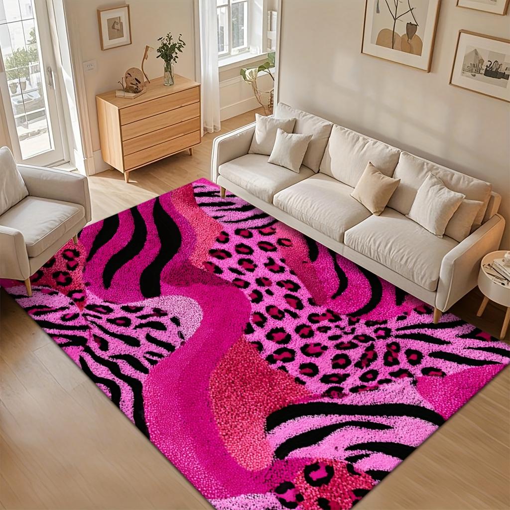 Cashmere-like Printed Pattern, Exquisite Carpet, Comfortable and Beautiful, Versatile Decor, Suitable for Living Room, Sofa Cushion, Bedroom, Outdoor