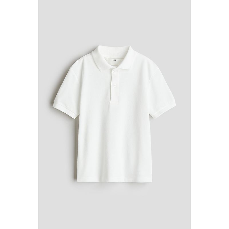 

HM Children s Clothing Boys Summer New Arrival Polo Shirt Rib Collar Pearl Cotton British Handsome Short Sleeve 1137677