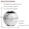 Mountain Aroma Diffuser Essential Oil Diffusor Air Humidifier Ultrasonic Remote Control 7 Color Led Lamp Mist Maker For Home