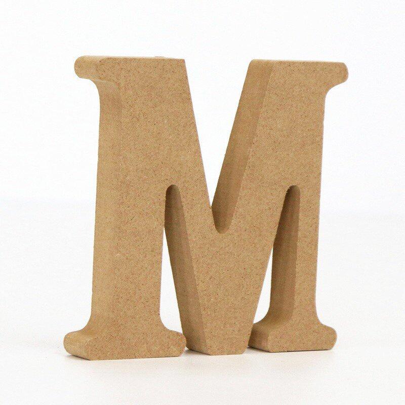 Freestanding DIY Wooden Letters & Numbers: Home, Wedding, and Photography Decor