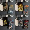 Black Dragon Chinese Loong Cover for Motorola Moto G82 G20 G22 G23 G32 G9 G8 G7 Power Plus G41 G52 G30 G71 E22 E13 E20 E32 Case