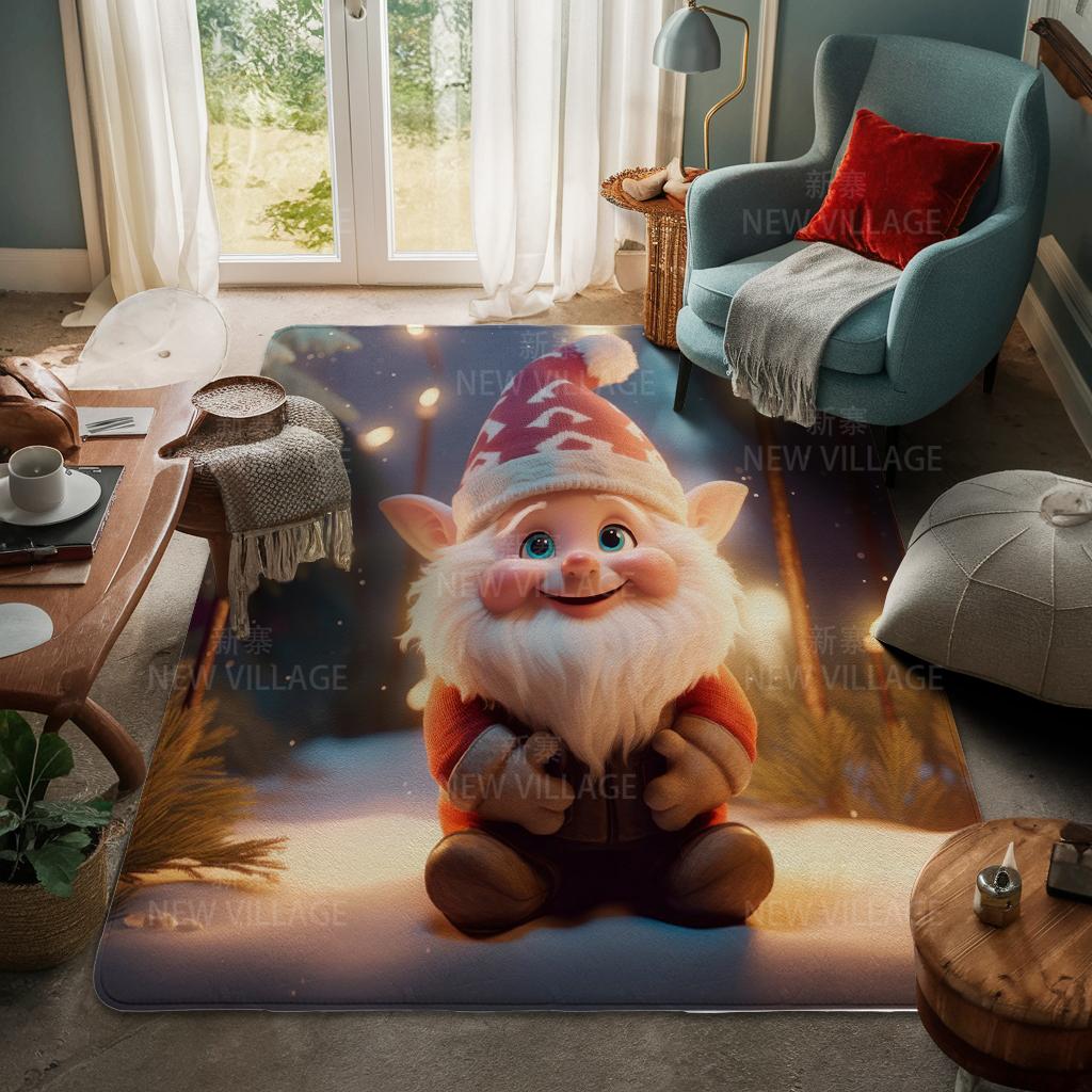 Dywanik wejściowy do domu Mata pod drzwi do domu Salon Łazienka Mata pod stopy łazienkowa antypoślizgowa chłonna dywaniki kąpielowe Wesołych Świąt zima