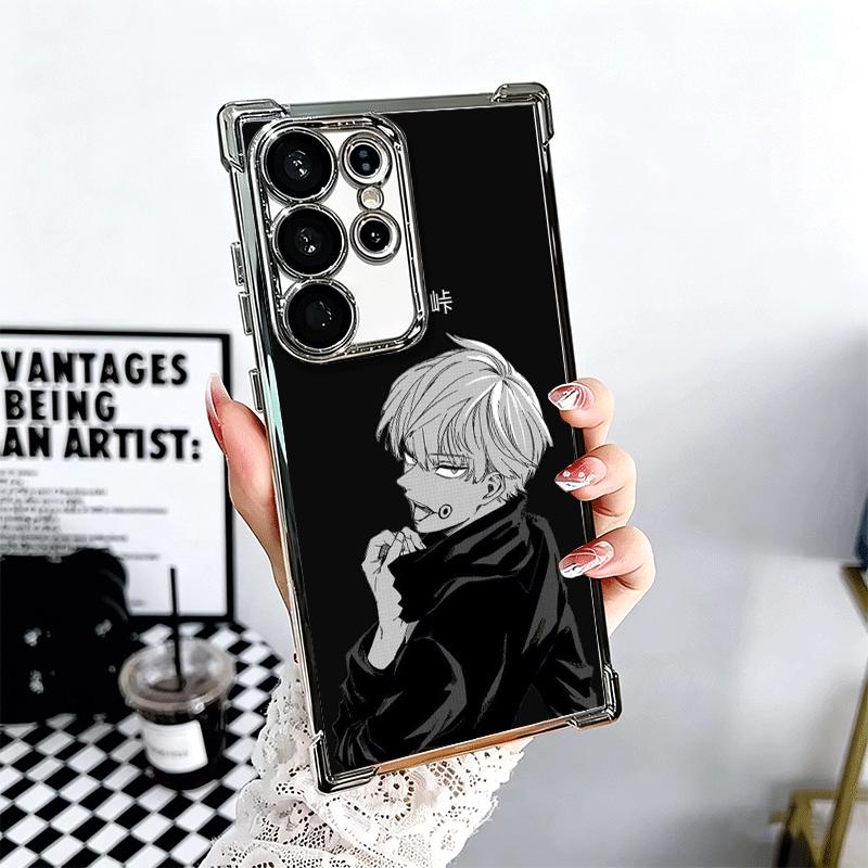 Anime Inumaki Toge JUJUSU Beschichtetes Handyhülle Für Samsung Galaxy S24 S25 FE S26 Edge S23 Ultra S22 S21 Plus S20 Sturzfest Airbag