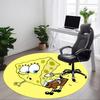 1pcSpongeBob Office Round Area Rug, Indoor Mat Suitable For Office, Bedroom Living Room Home Decor, Room Deco,  Offic A0928111