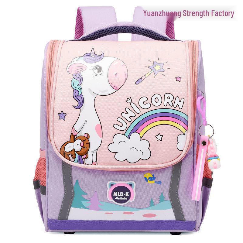 Lightweight Cartoon Backpack for Kids 3-6, Spine Protection, Available In Large, Medium, Small for Boys & Girls