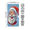 Tu Christmas Shower Curtain Santa Claus Festive Holiday Bathroom Decor Set Waterproof Holiday Decor Modern Farmhouse Xmas Gift