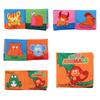 Soft Book Nontoxic Fabric Baby Cloth Books Early Education Toys 8 Page