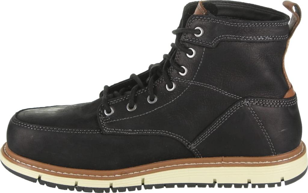 Safety Shoes SAN JOSE AT San Jose Six CAFE Cm [Keen] 6" A.T. Men's BLACK/CARAMEL 29.0