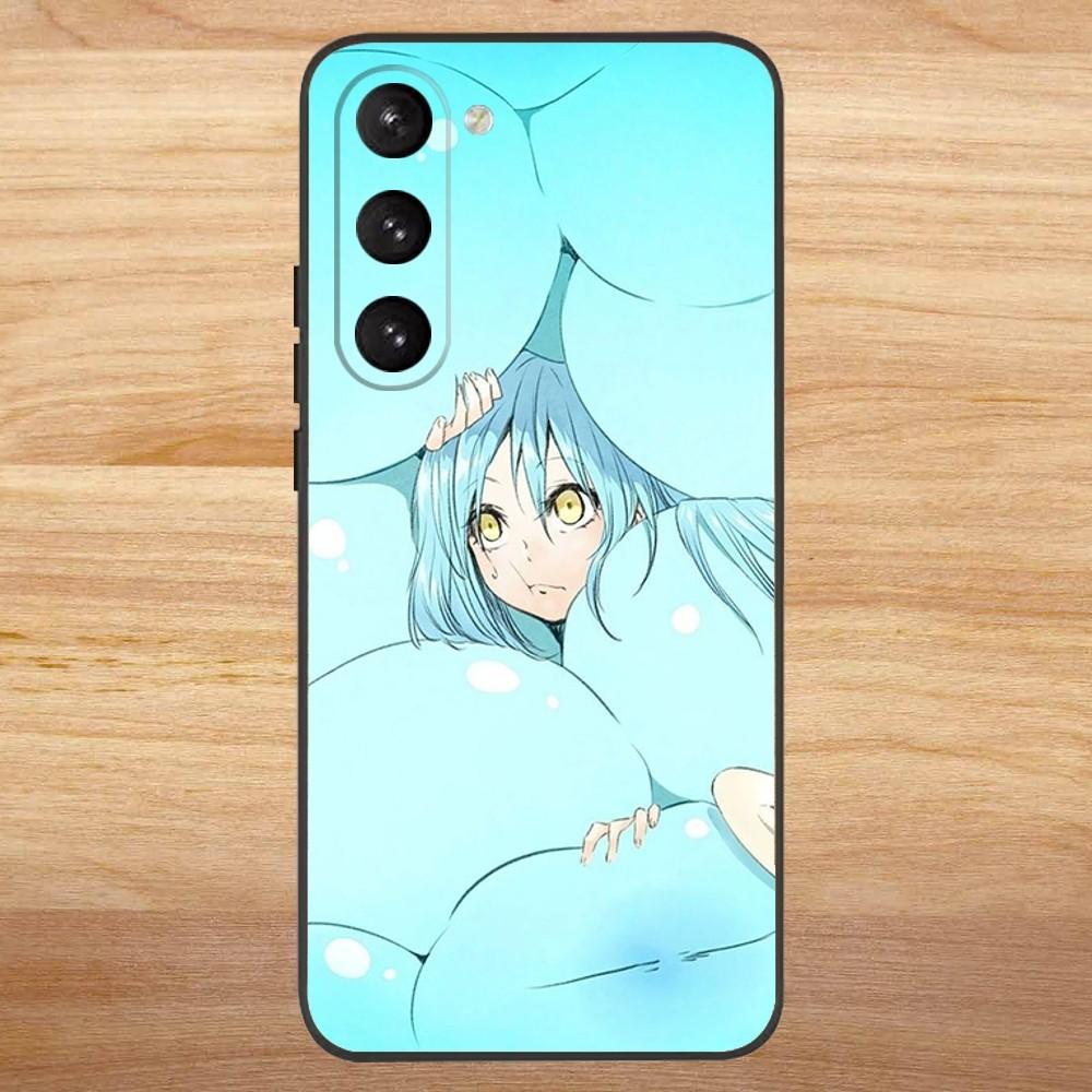 Ainime R-Rimuru T-Tempest Phone Case for SamsungS24,S23,S22,S21,S20 Ultra Pro S10,S30Plus,20 Ultra Black Cover