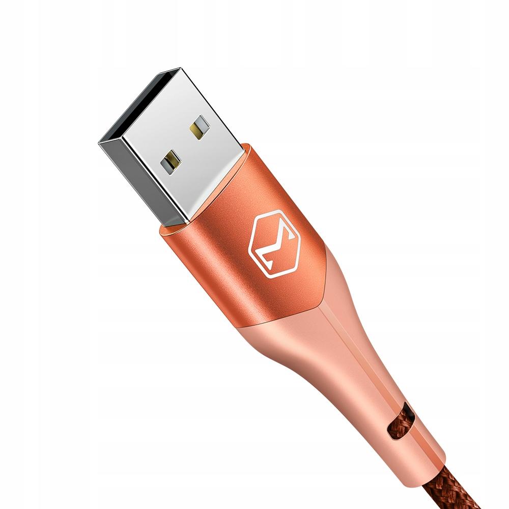 Mcdodo Phone Cable, Fast Charging, Usb-C, Usb, 1M, Qc 4.0, With Led Display, Orange