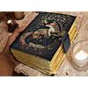 Fox Leather Grimoire •  Handmade Spellbook • Rustic Animal Journal & Gift for Him