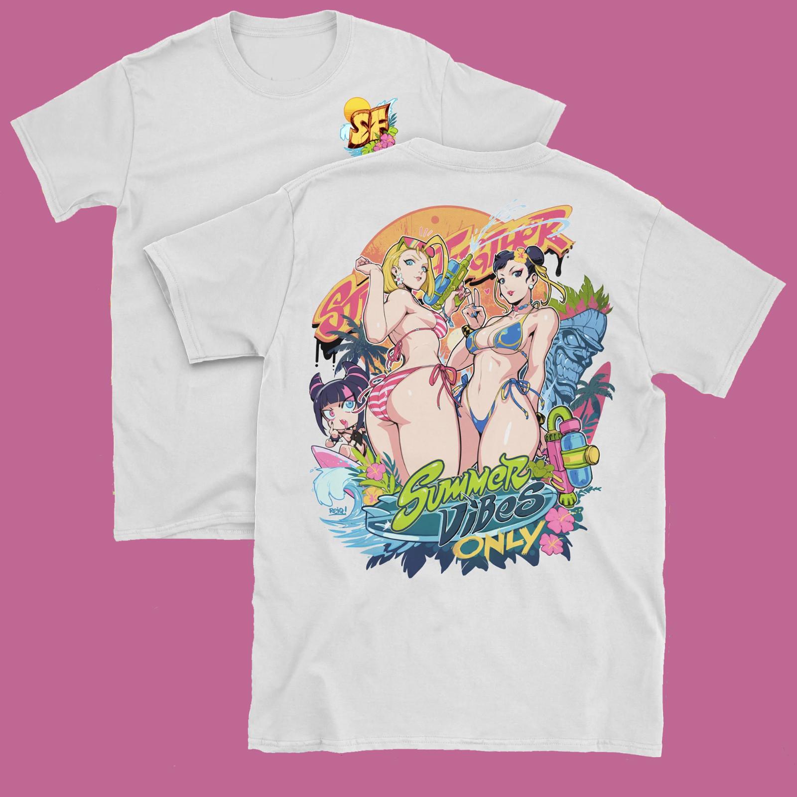 HOT!!! SDCC 2026 UDON Street Fighter Cammy ChunLi Swimsuit T-shirt L