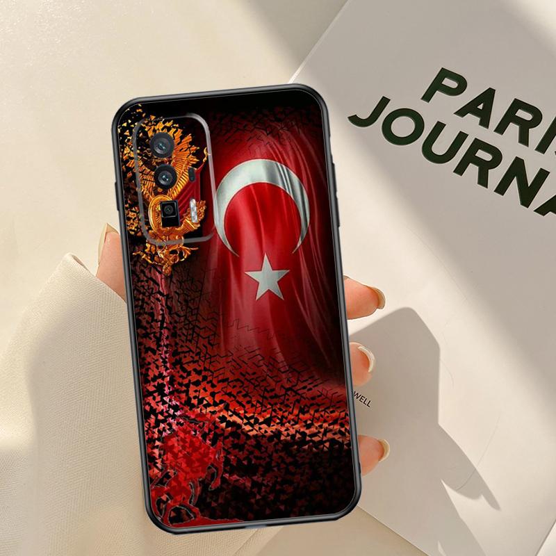 Turkey Turkish Flag Case For Xiaomi 17 Pro Max 14T 13T 15T Pro 14 15 Ultra POCO F8 F7 F5 F6 X5 X6 X7 Pro Coque