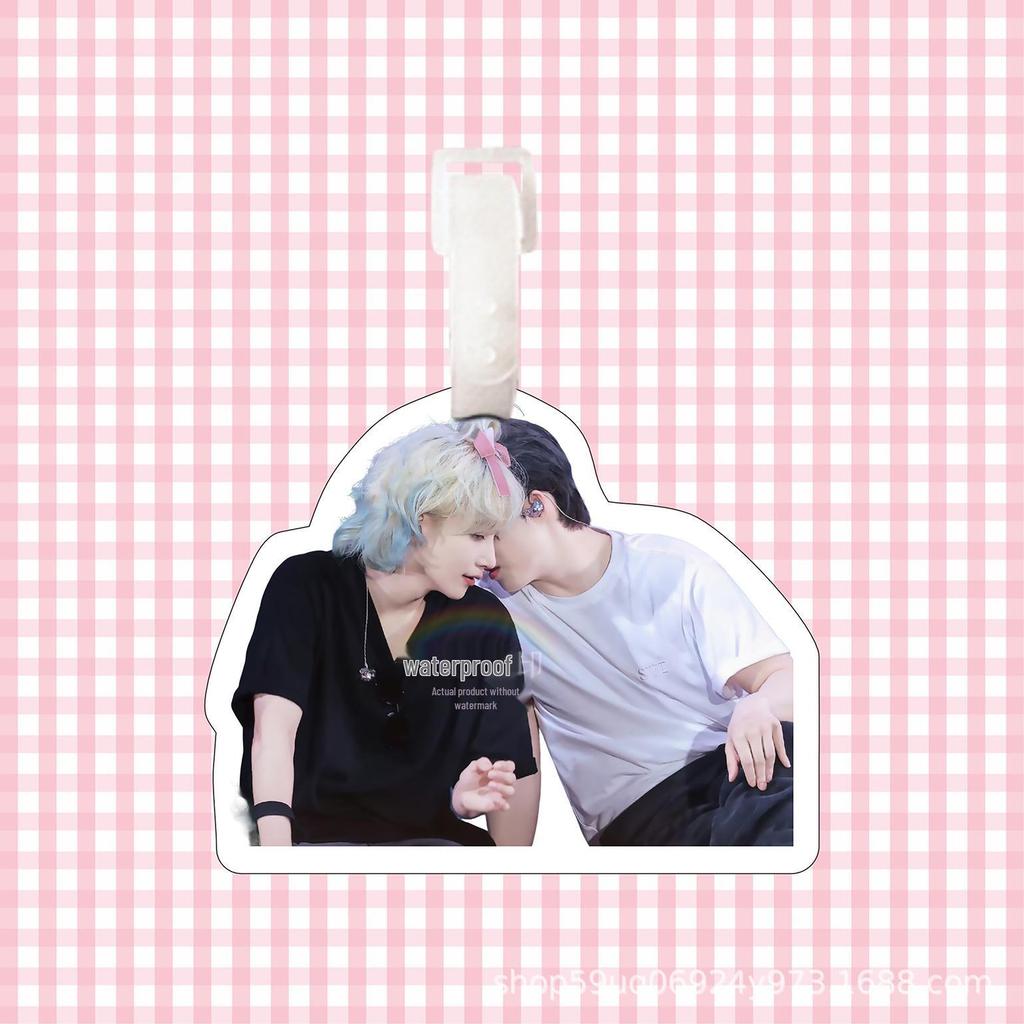 Yoon Jeonghan Seventeen Luggage Tag Keychain Ornament