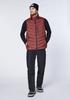 Зимняя куртка Chiemsee мужская с мягкой подкладкой в модном стеганом стиле (22213201) байковая красная