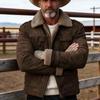 Men's Retro Lapel Multi-pocket Jacket - 2025 Autumn/Winter European and American Style