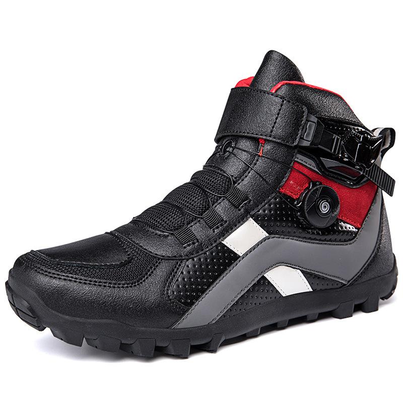 New Motorcycle Shoes Outdoor Training Motorcycle Shoes Couple's Cycling Shoes Bicycle Shoes