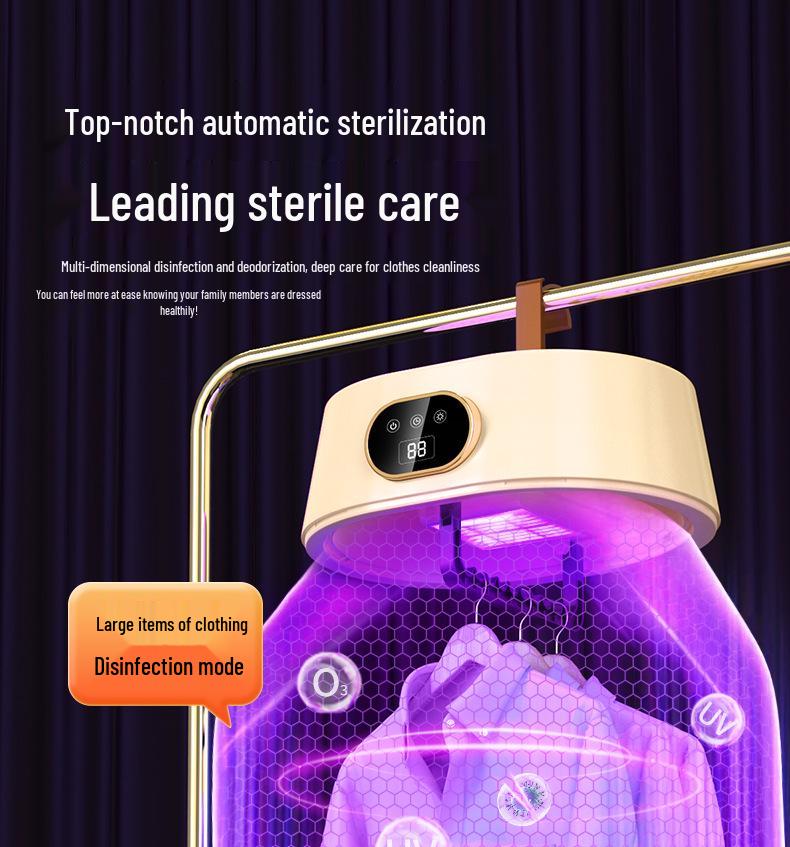 Smart Foldable Clothes Dryer: Quick-Dry & Disinfect Baby Clothes, Perfect for Dorm Rooms