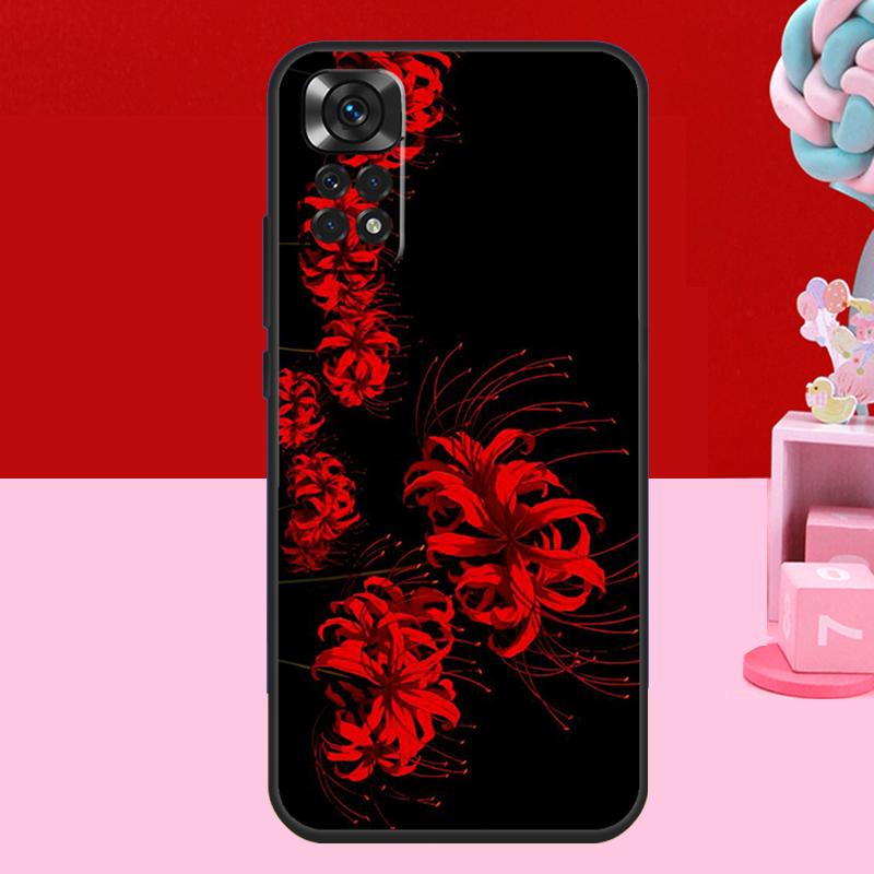 Lycoris Radiata Blume Hülle Für Xiaomi Redmi Note 12 11 10 9 8 Pro 10S 11S 12S Redmi 10C 9A 9C 9T 10A 12C Abdeckung