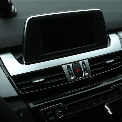 Decoratieve Paneelsticker voor het Middenconsole Onder het Navigatiescherm voor BMW F45 F46 2 Serie Auto Styling Interieur