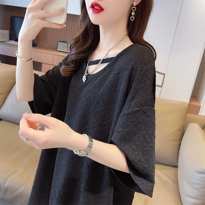Designed Women's Short-sleeved Summer New Loose Niche All-match Casual Tops