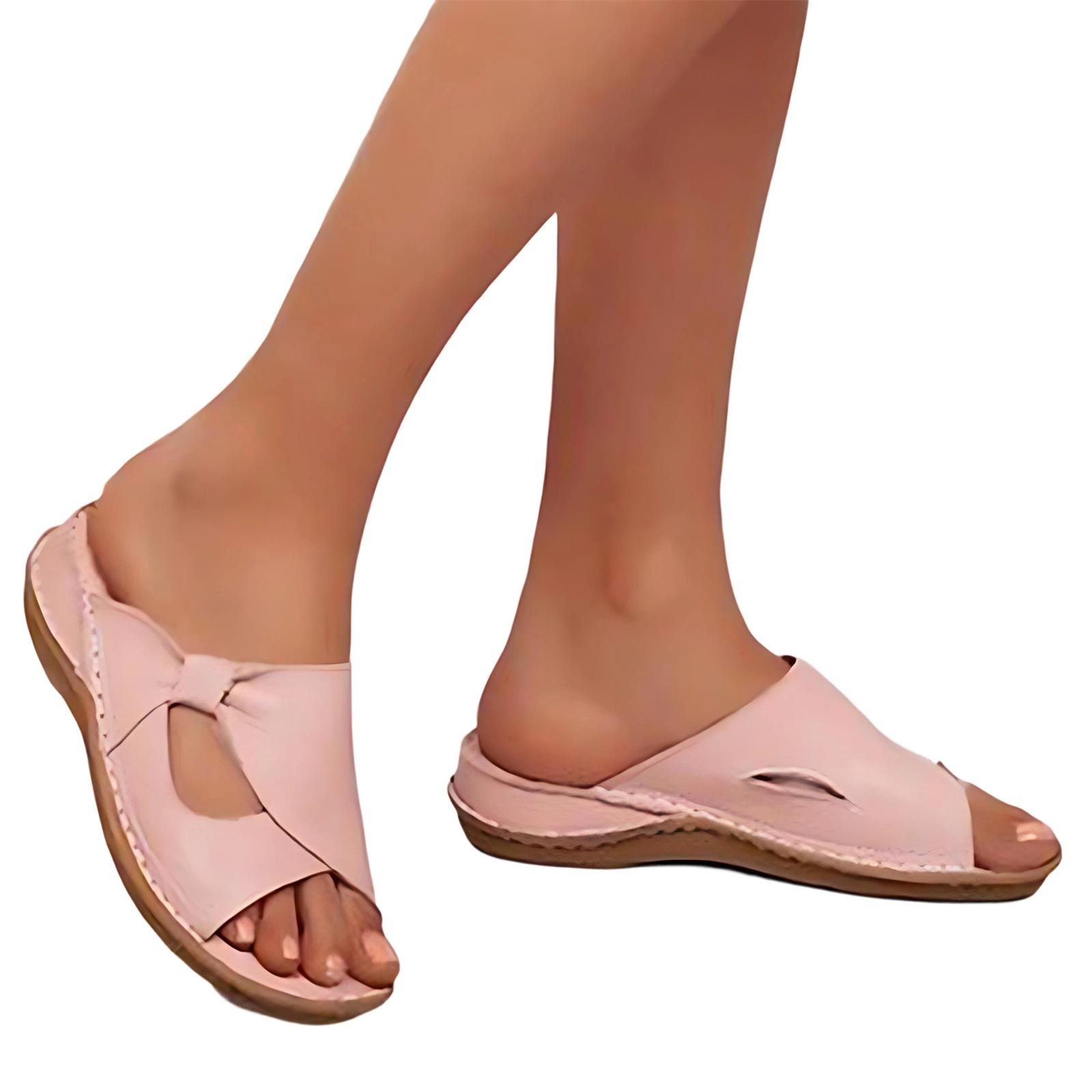 

Women s Fashion Plus-Size Casual Open-Toe - Sandals 43 рожевий