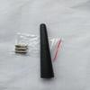 1 Set Autoantenne Mini Kurz Fahrzeugzubehör Starkes Radio Dachmontage Fm Am Dab Schwarz 9cm Länge Auto Universal Mit Schrauben