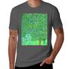Gustav Klimt Rosebushes Under The Trees Tshirt Breathable Gym Short Sleeve Tshirt