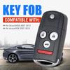 Car Key Fob Keyless Entry Remote Replacement for Acura MDX/RDX 2007 2008 2009 2010 2011 2012 2013 FCC ID:N5F0602A1A P/N:35111-STX-316 4 Buttons