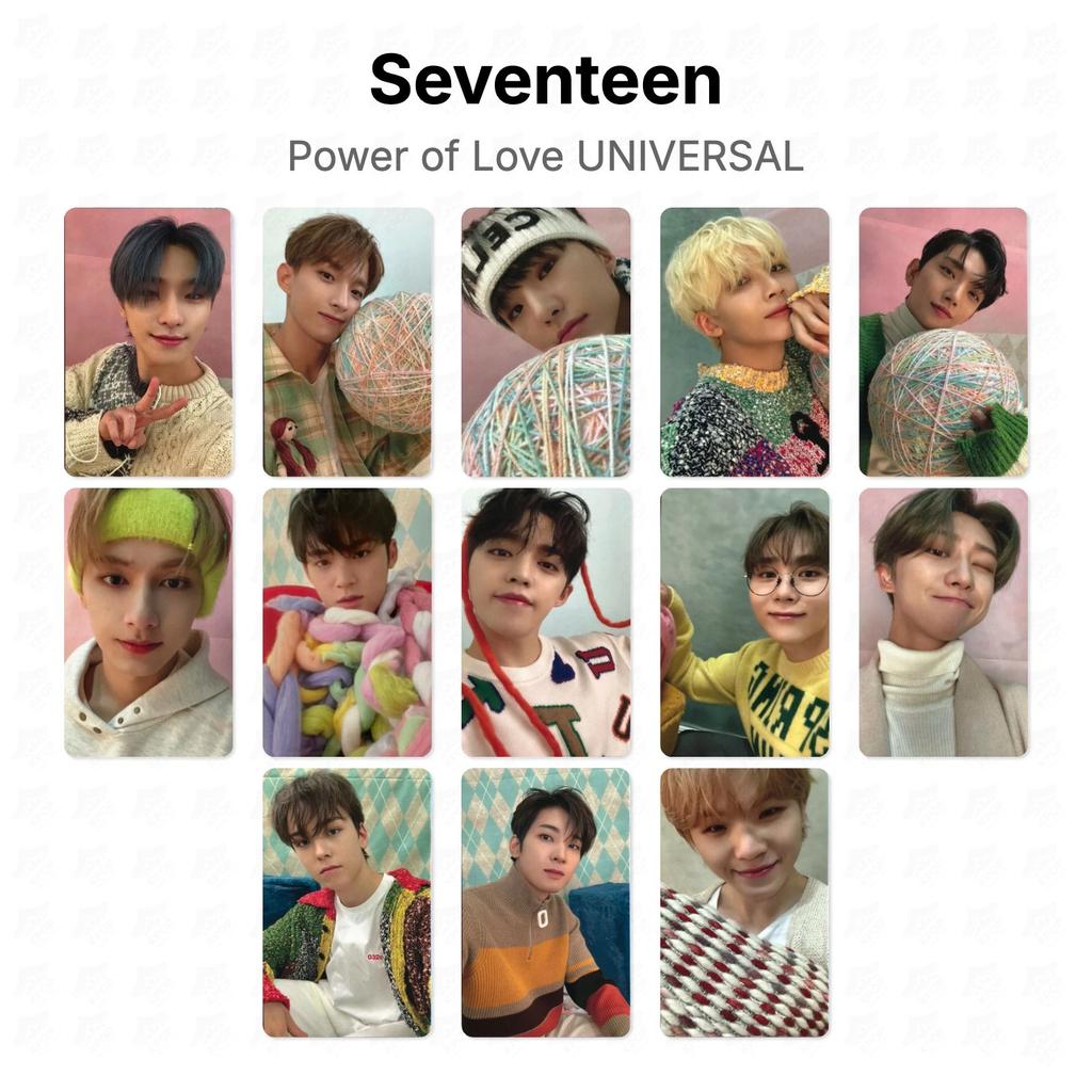 Seventeen Power of Love UNIVERSAL Official Photocard