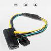 24 Pin To ATX PSU Power Adapter Cable Compatible 7020 With Precision DELL 30cm T1700 9020 Y8I0