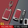 Mazda 3 Key Case with Angkesaila Buckle for CX4/CX5/Atz/CX30 - High-End Shell Bag for Men and Women