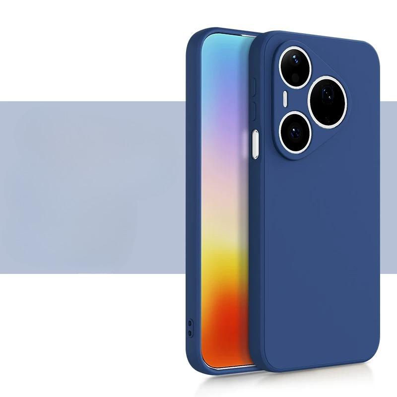 Liquid Silicone Matte TPU Phone Case For Pura 90 Pro Max Candy Color Camera Lens Protection Cover For Huawei Pura 90 Pro Max