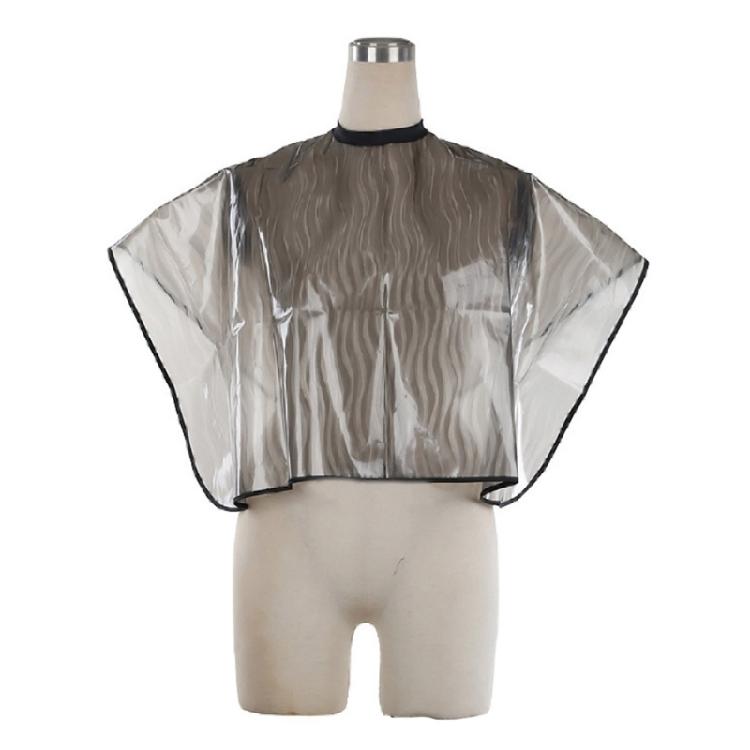 Hair Dyeing Cape Hair Cutting Collar For Home Salon Use Soft Hook And Loop Fabric Stays In Place