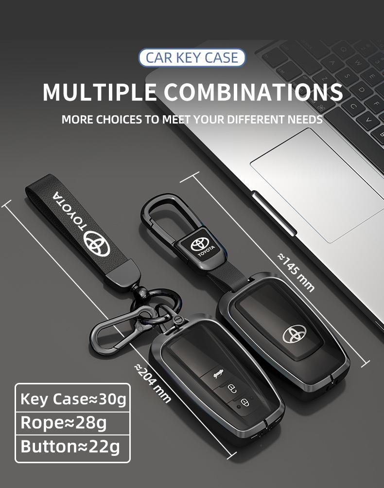 Toyota Car Key Case: Corolla, Camry, Levin, Fenglanda, Rongfang, RAV4 Transparent Cover