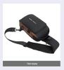 Men's Multifunctional Crossbody Bag with Anti-theft Lock - Versatile Chest and Shoulder Bag with Modern Texture.