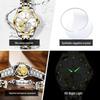 Oupink Gold Phoenix Ladies' Automatic Mechanical Watch - Light Luxury Fashion
