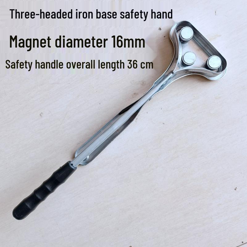 Magnetic Hand Punch Pliers with Strong Neodymium Magnet Suction Cup Picker