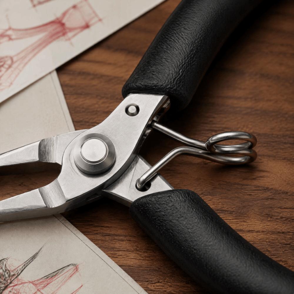 Stainless Steel Jewelry Pliers Sharp Diagonal Pliers Tools Long Nose Pliers  Jewelry Findings
