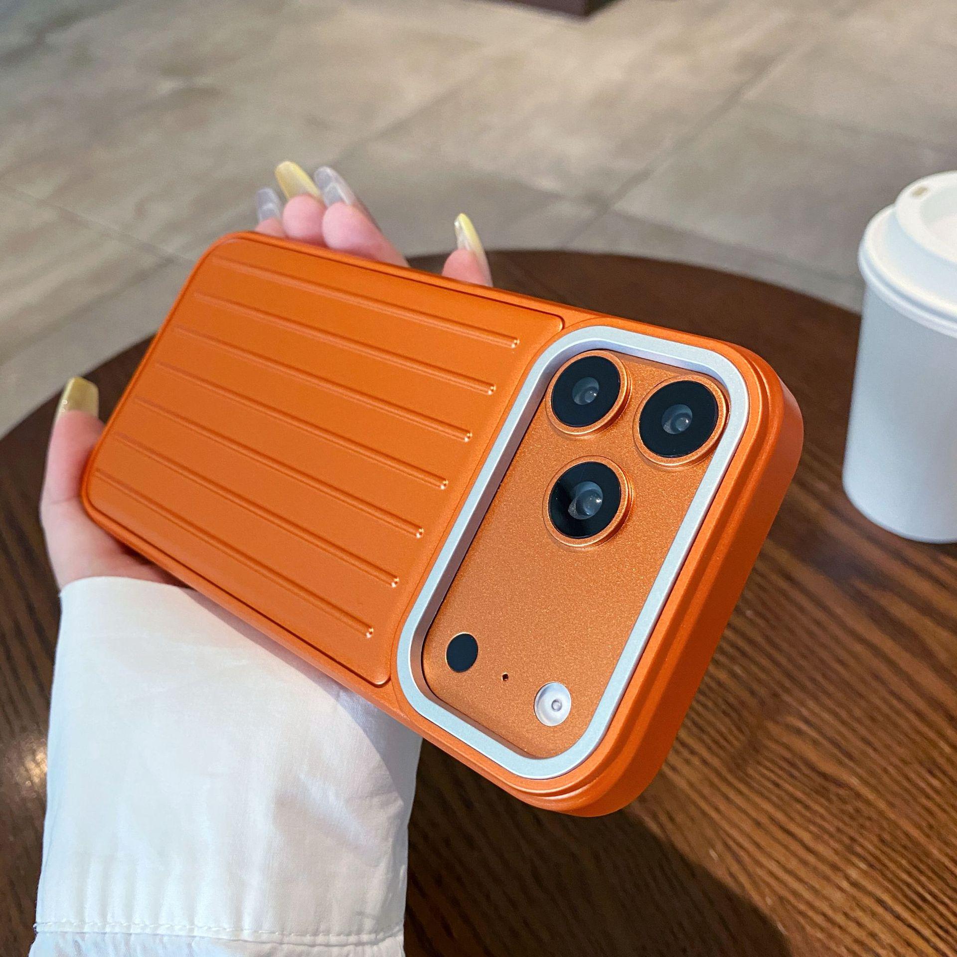 

Magnetic Solid Color 3D Skin Feel Protective Case for iPhone 17 Pro Max/16 PM/15 PM iPhone 15 Pro