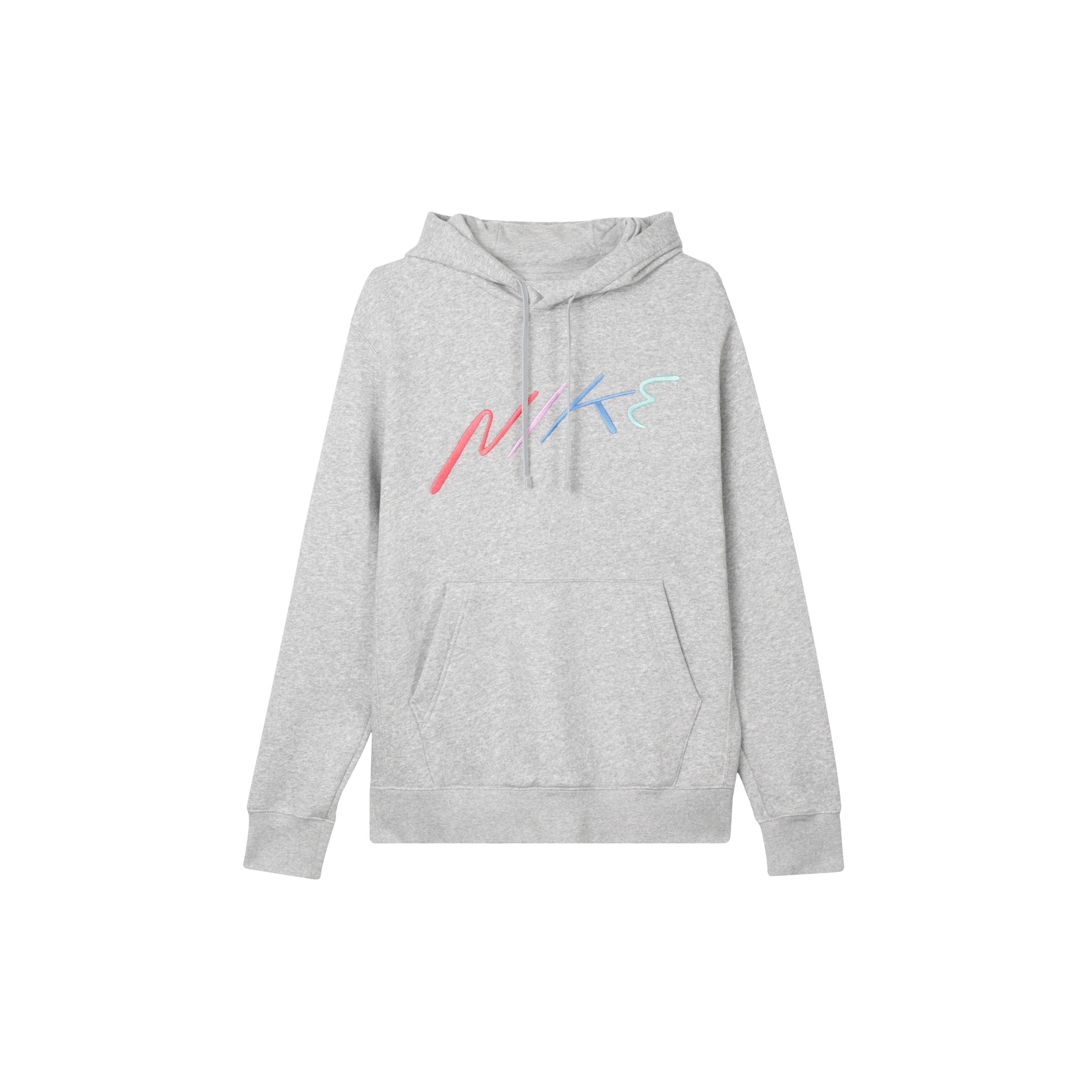 Nike Club Fleece Hoodie Grey Men s FB7489-063 S
