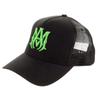 Amiri Unisex Adult Embroidered Logo Trucker Cap